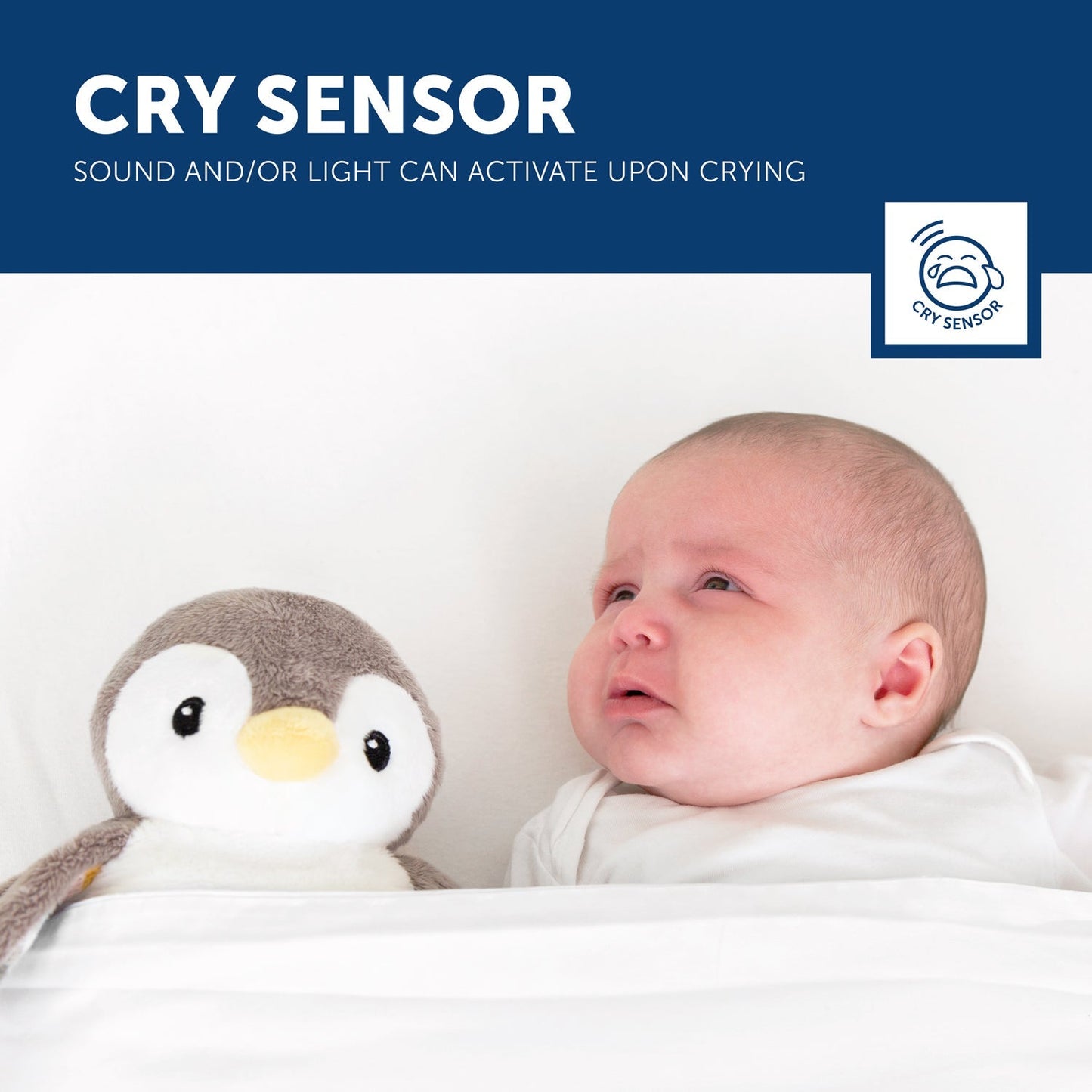Sound Machine with Nightlight and Voice - Bruno / Phoebe