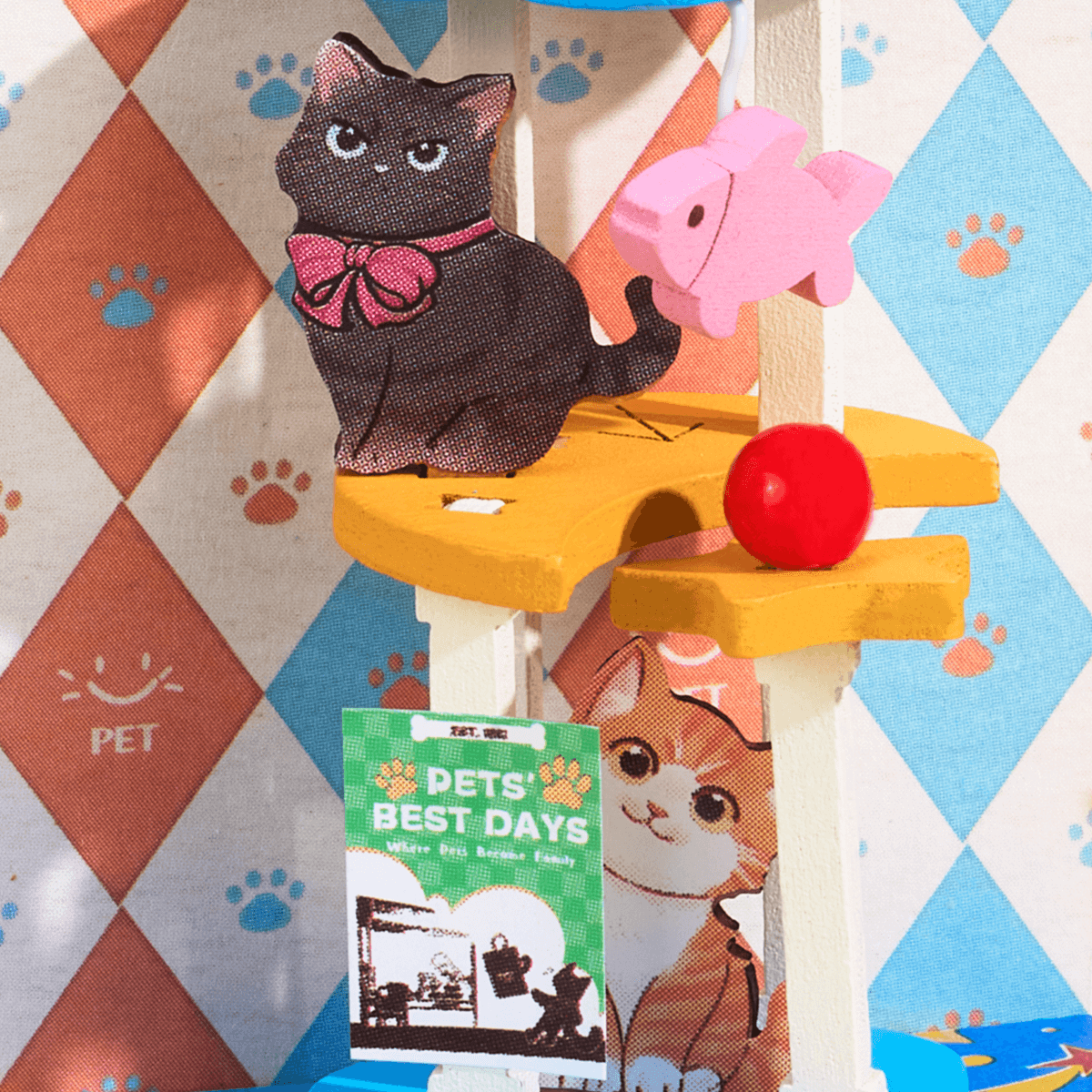 Robotime Rolife Pawfect Pet Shop DIY Miniature House