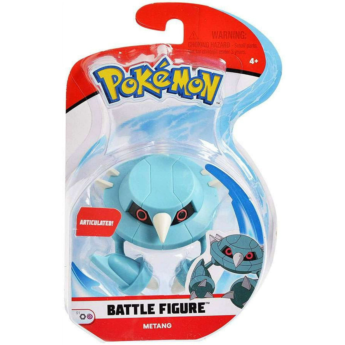 Pokemon Metang Articulated Battle Figure - Pokémon
