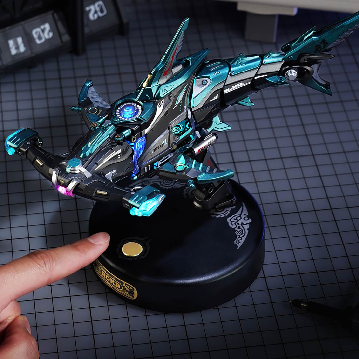 Robotime ROKR Hammerhead Shark DIY Model 3D Puzzle MI07