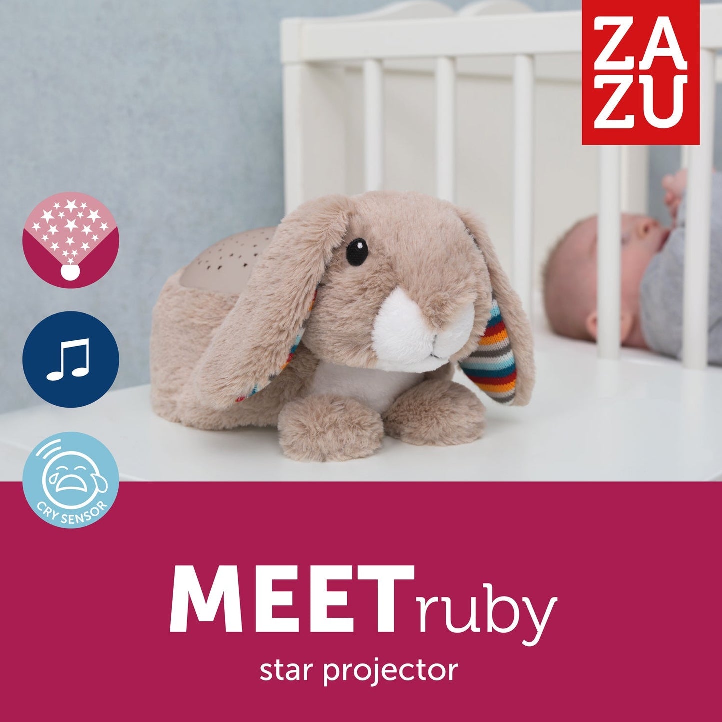 Star Projector Sleep Soother - Harry / Kiki / Ruby / Leo / Polly