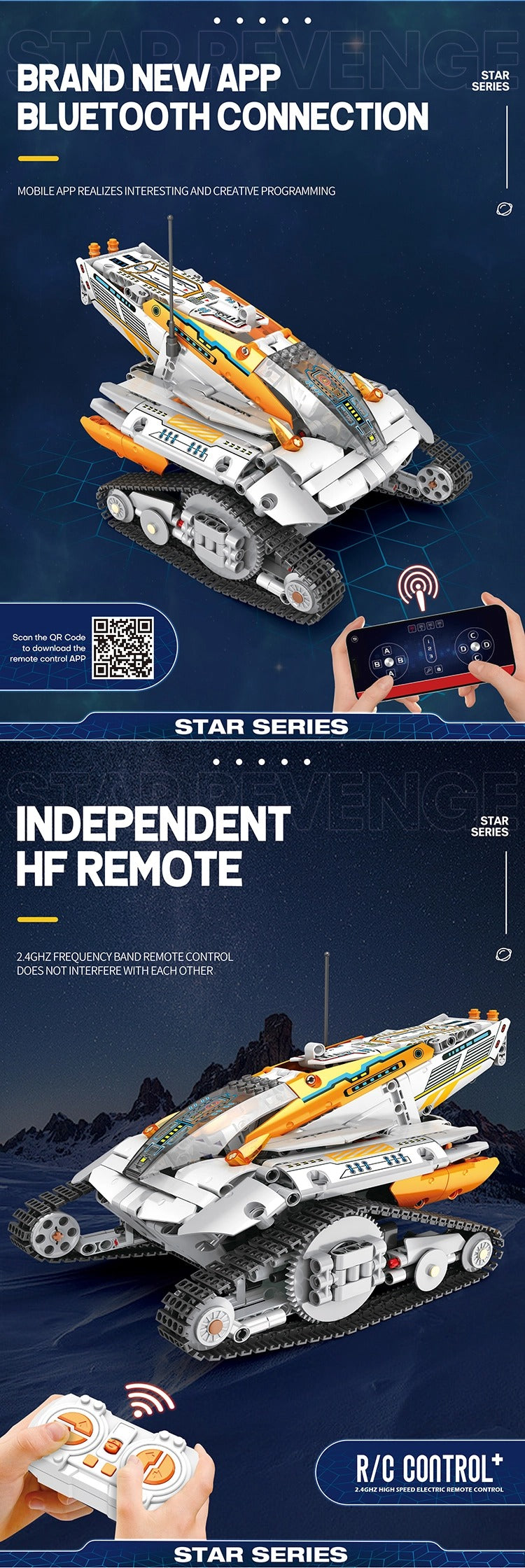 Reobrix Star Revenge Explorer R/C 99001 - Reobrix