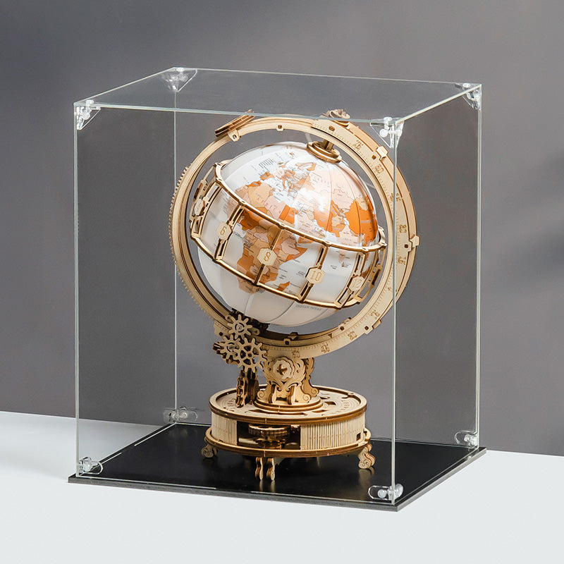 Robotime ROKR Display Case Dust Cover for 3D Puzzles