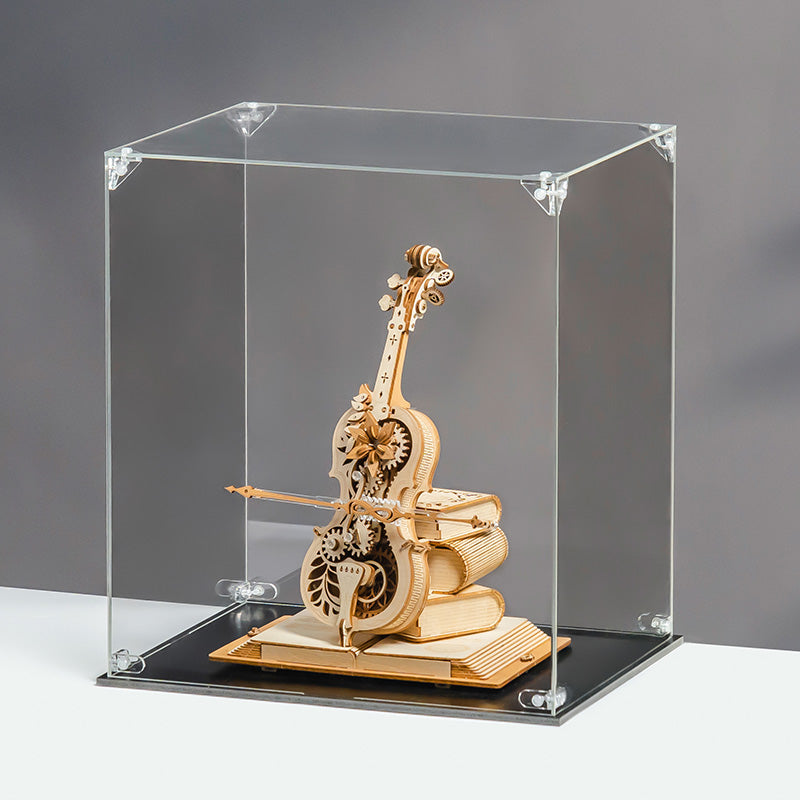 Robotime ROKR Display Case Dust Cover for 3D Puzzles