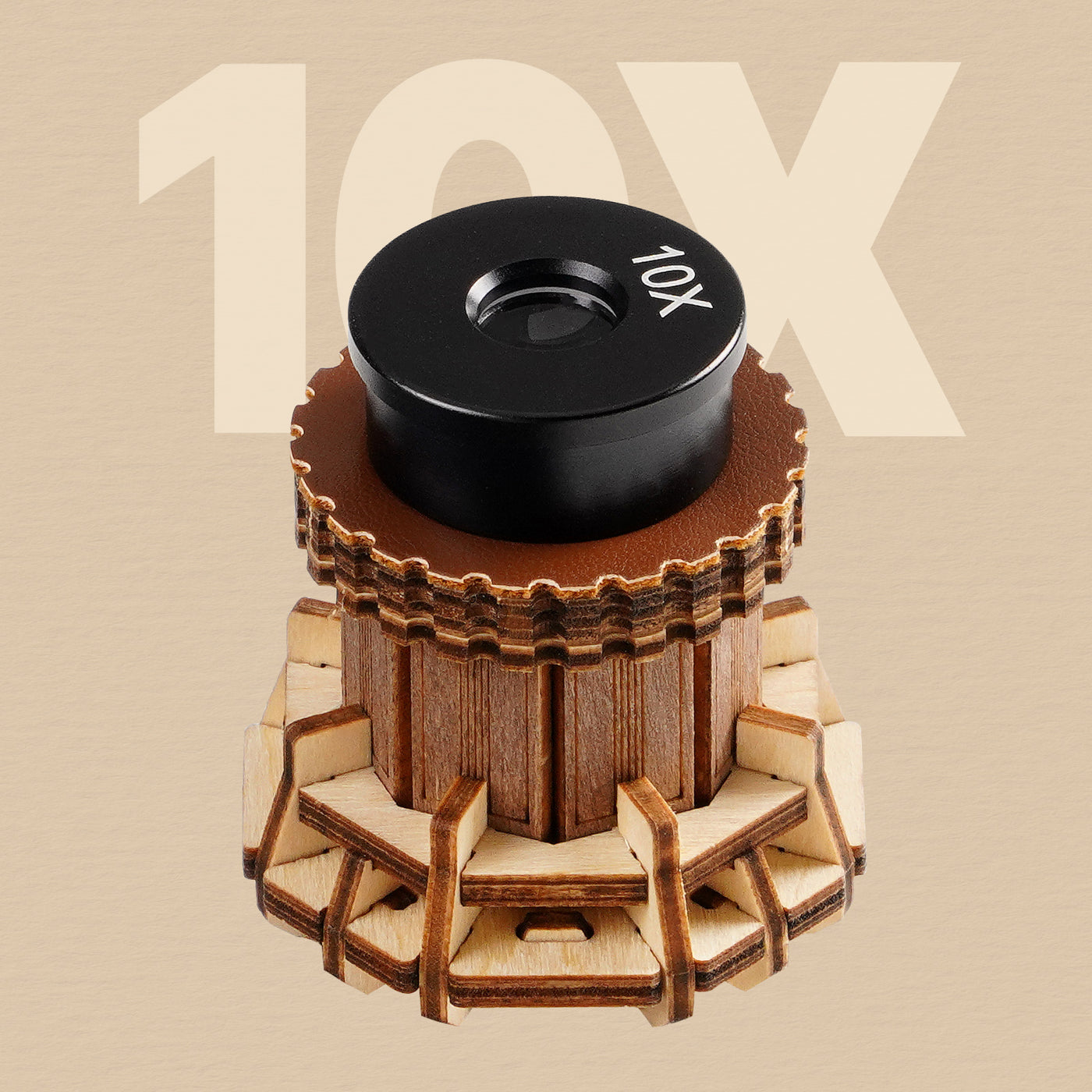 Robotime ROKR Microscope Mechanical Wooden 3D Puzzle