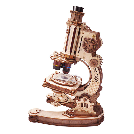 Robotime ROKR Microscope Mechanical Wooden 3D Puzzle