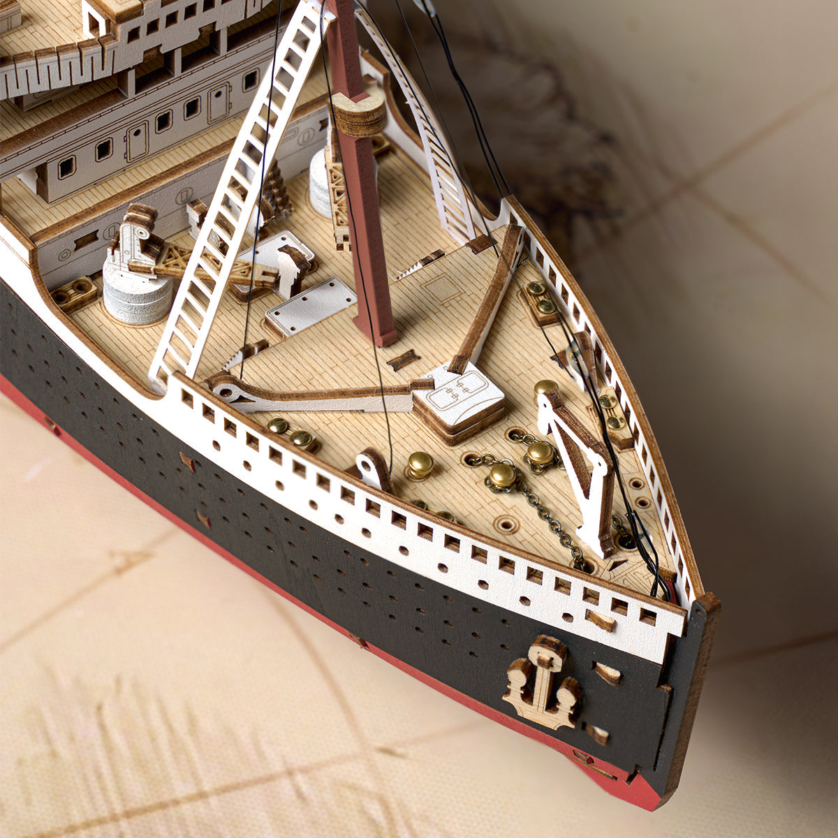Robotime Rolife 1912·Eternal Atlantic Voyager 3D Wooden Puzzle TGL02