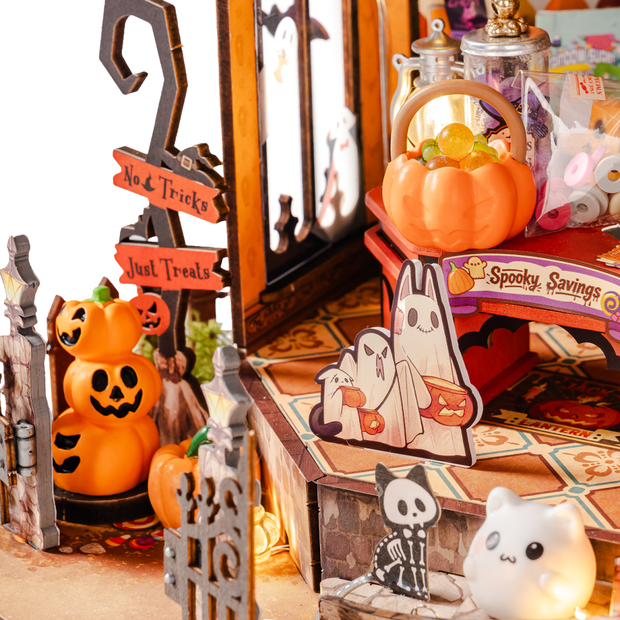 Robotime Rolife DIY Miniature House - Haunted Candy House
