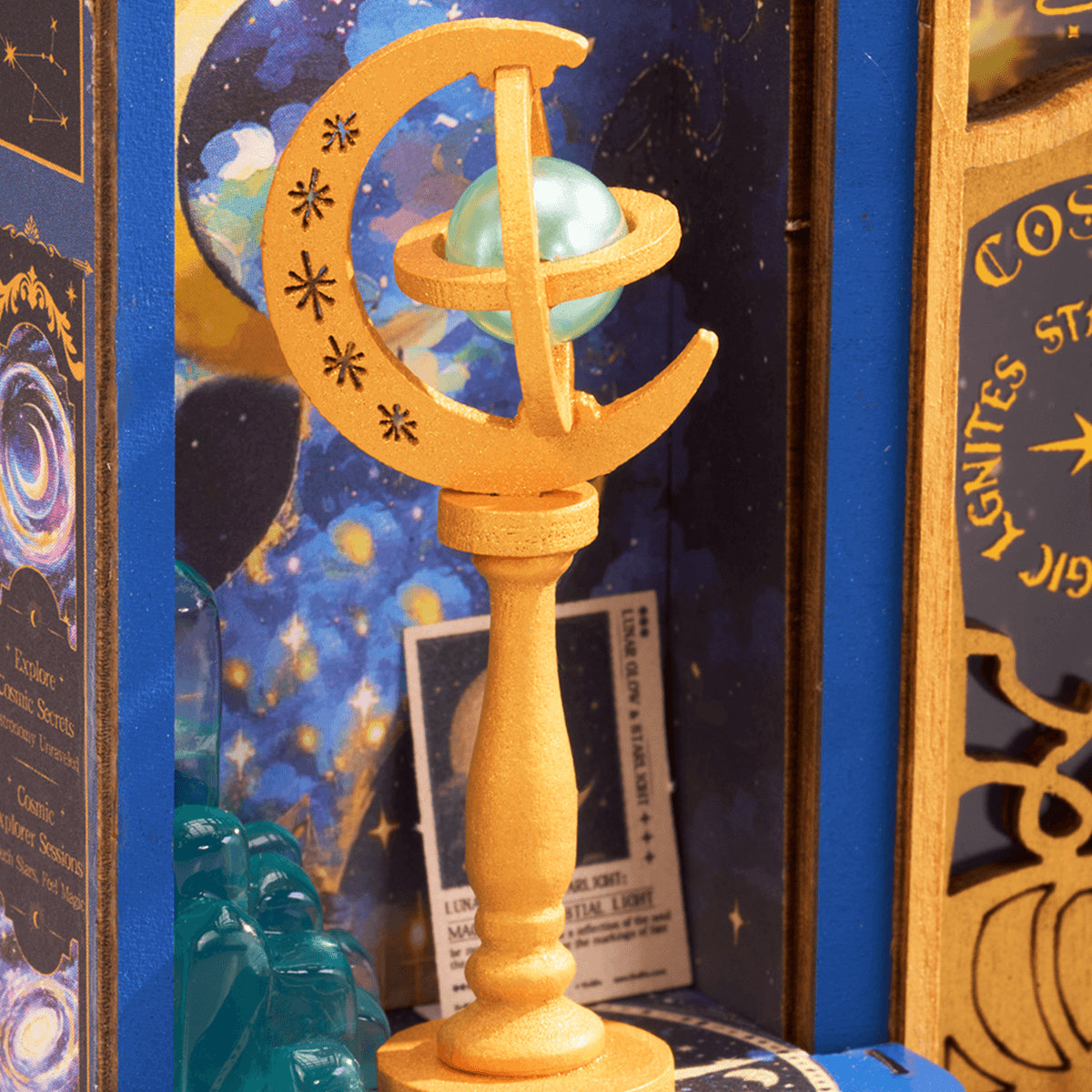 Robotime Rolife Magic Astronomy Shop DIY Miniature House