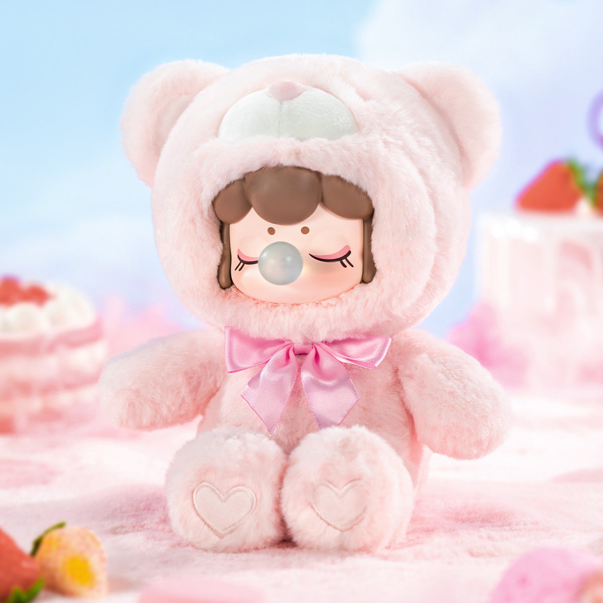 Robotime Rolife Nanci's Colorful Chocolate Cutie Bears Surprise Plush Dolls