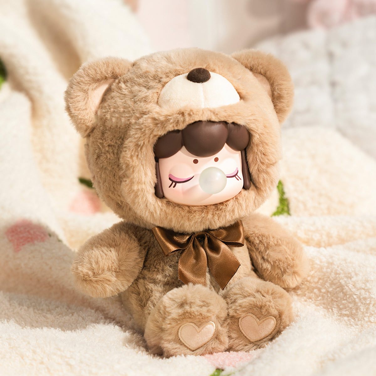 Robotime Rolife Nanci's Colorful Chocolate Cutie Bears Surprise Plush Dolls
