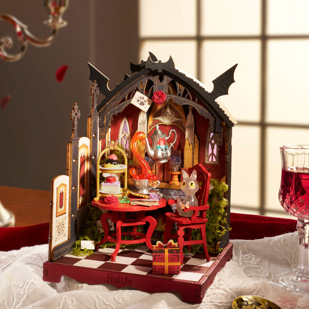 Robotime Rolife Curio Corner DIY Miniature House