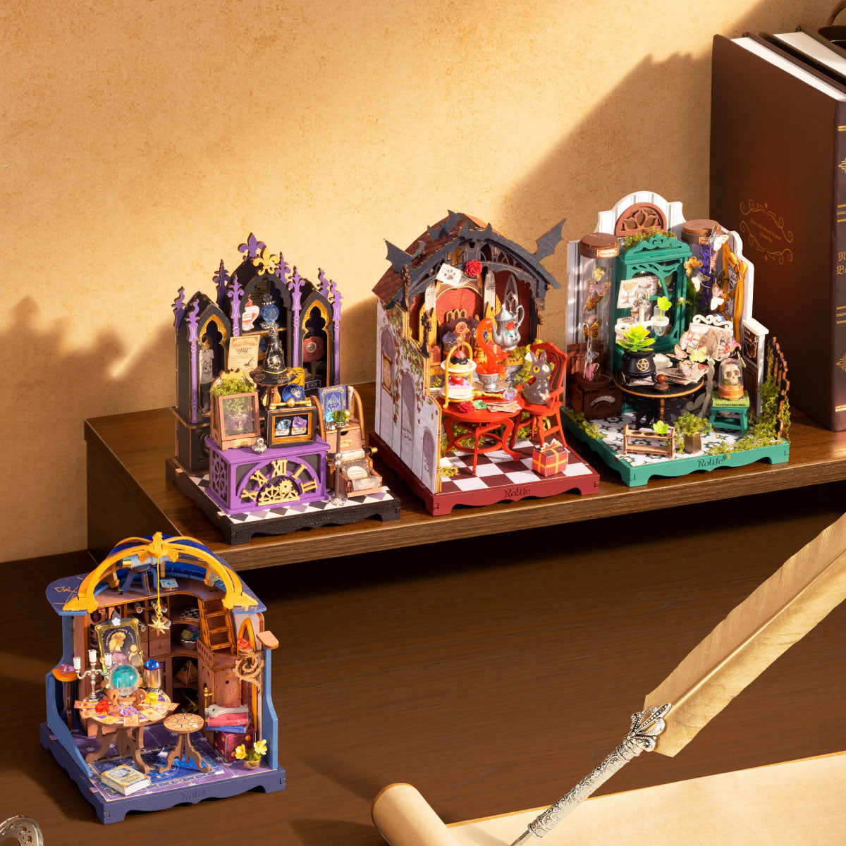 Robotime Rolife Potions Workshop DIY Miniature House