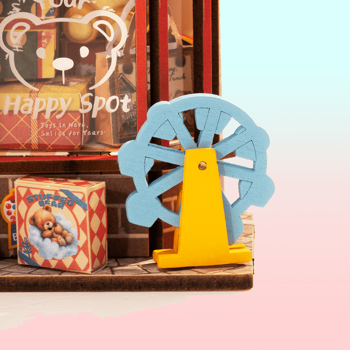 Robotime Rolife Whimsy Toy Shop DIY Miniature House DS044