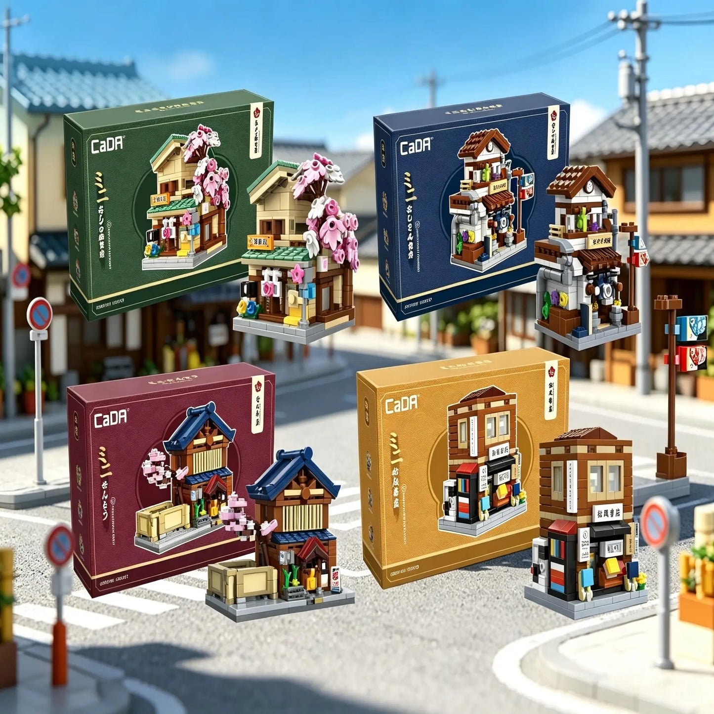 CADA Japanese Mini Street Scene