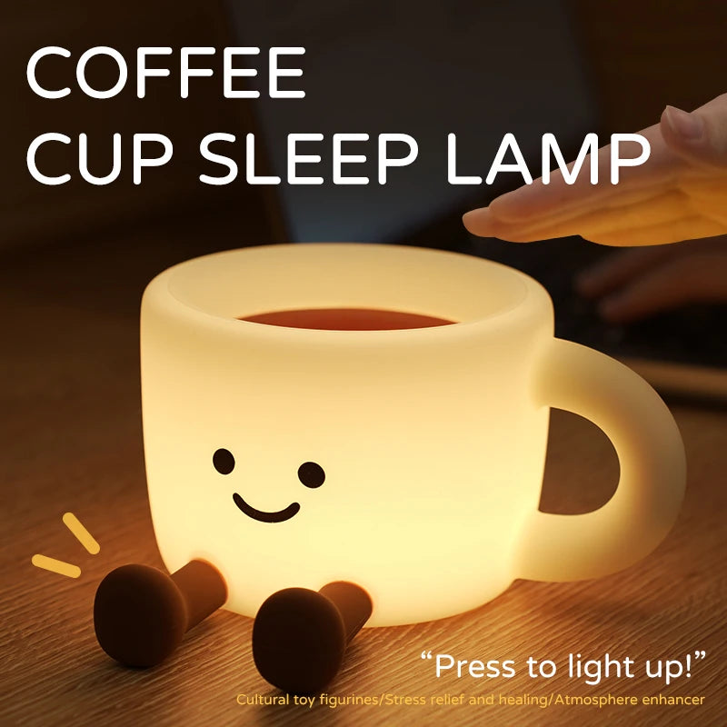 Coffee Cup Rechargeable Night Light