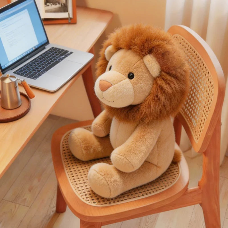 Soft Kawaii Lion Plush Toys 30/40/55cm