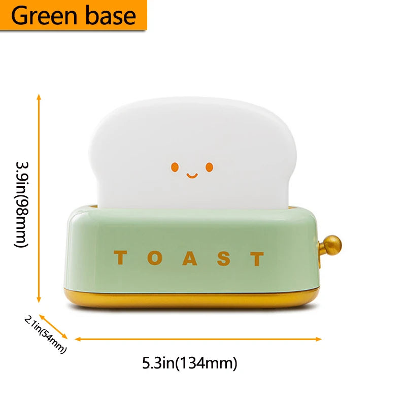 Toast Rechargeable LED Night Light Lamp