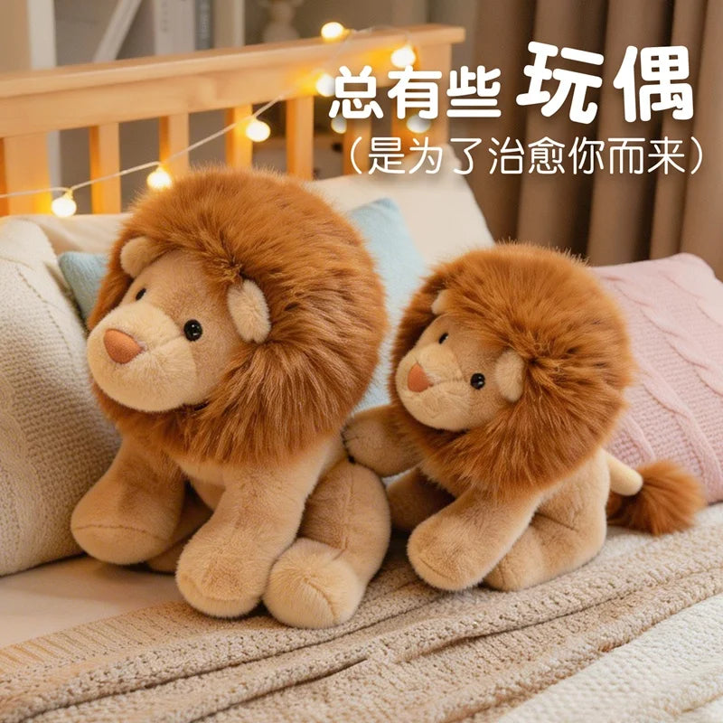 Soft Kawaii Lion Plush Toys 30/40/55cm
