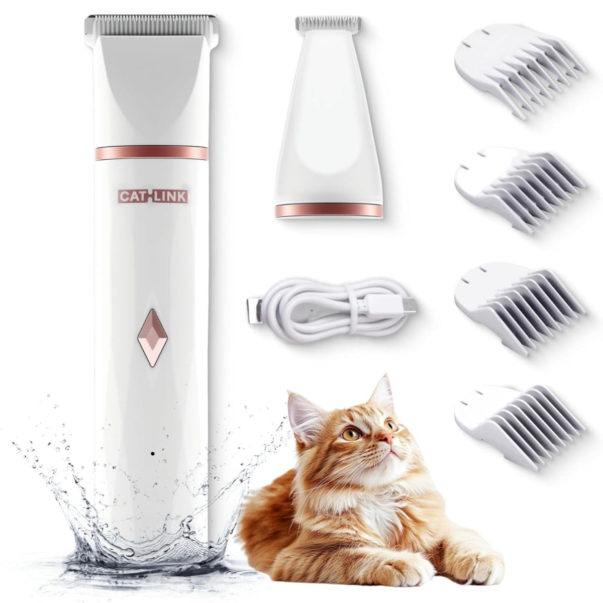 CATLINK Pet Trimmer for Cats and Dogs