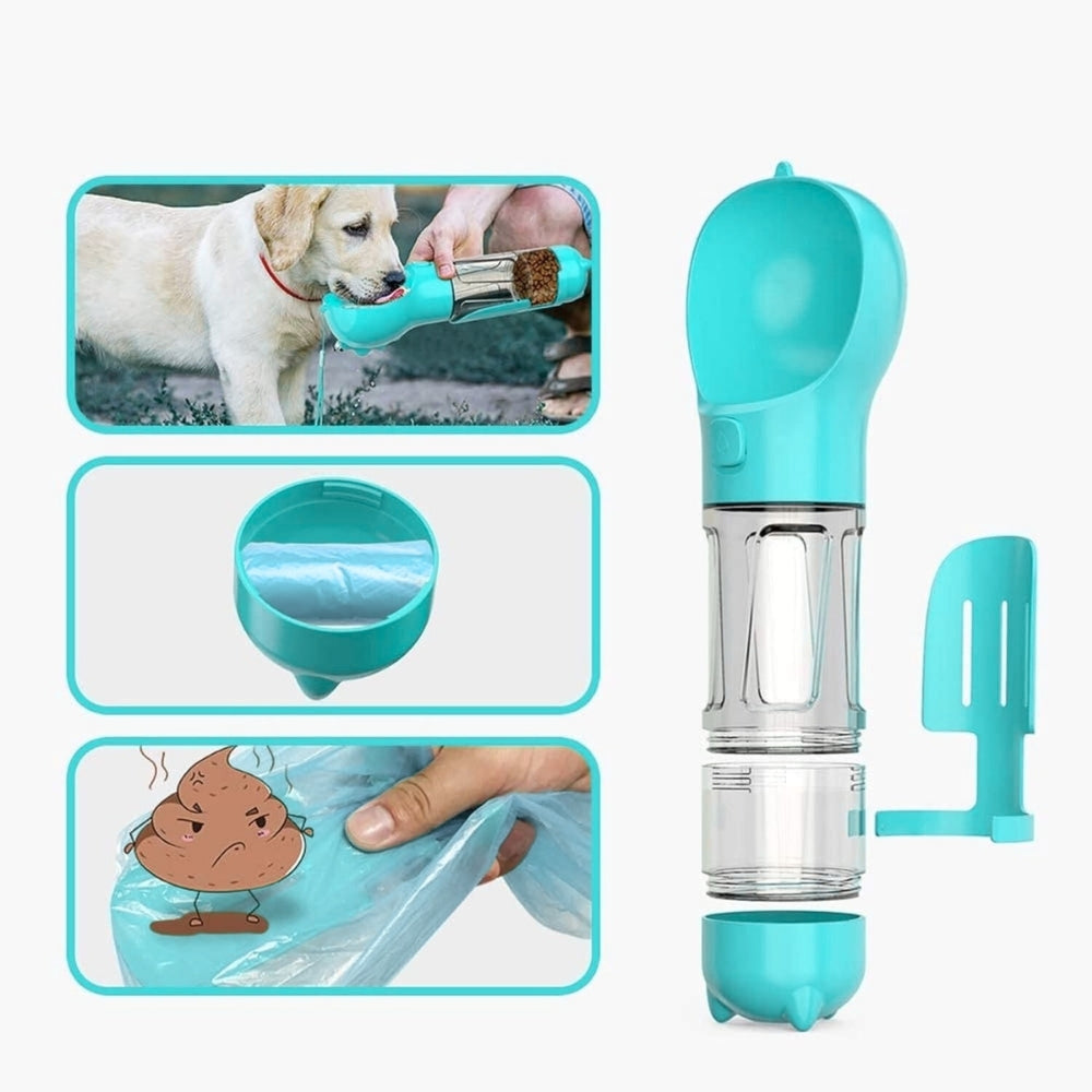 Smartpaw Portable Dog Water Bottle 5-in-1 (300ml)