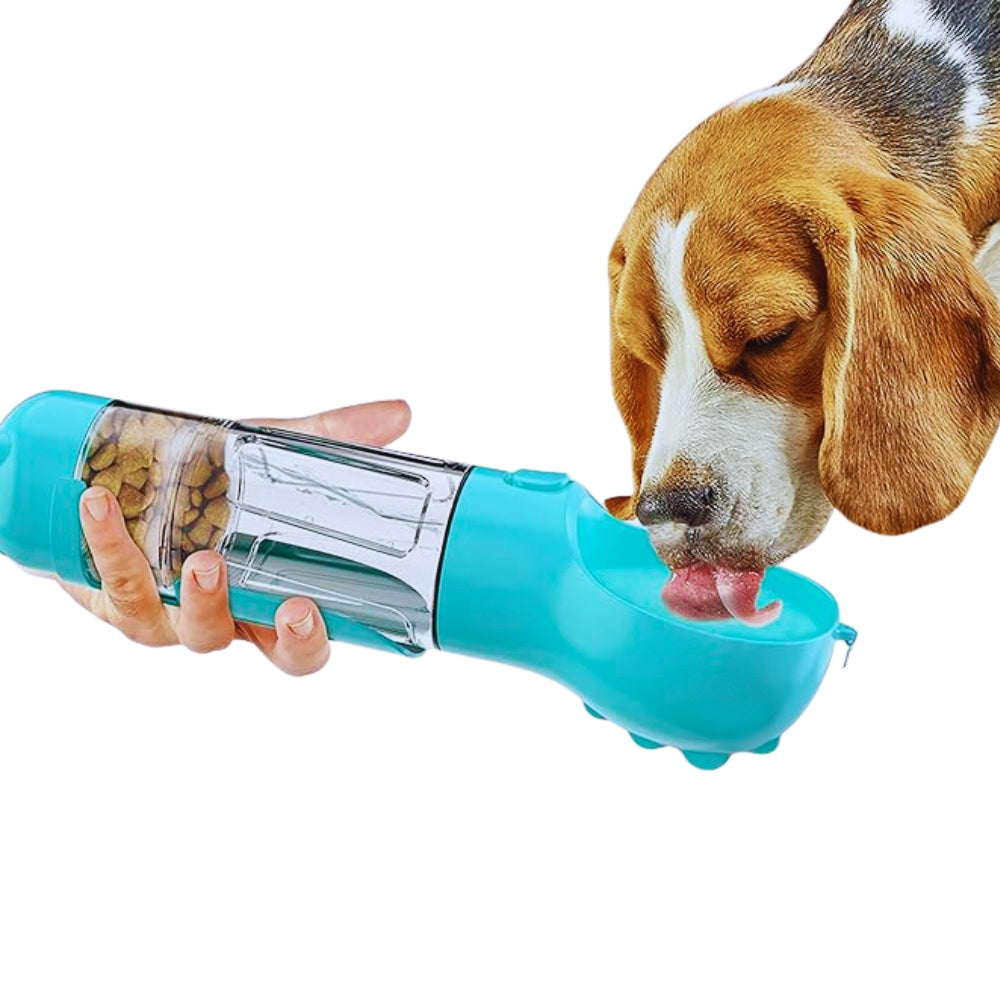 Smartpaw Portable Dog Water Bottle 5-in-1 (300ml)