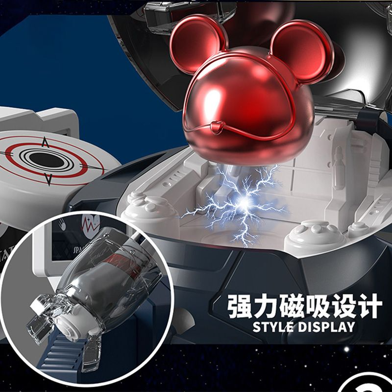 Cosmos Space Station Fashion Bear Figure