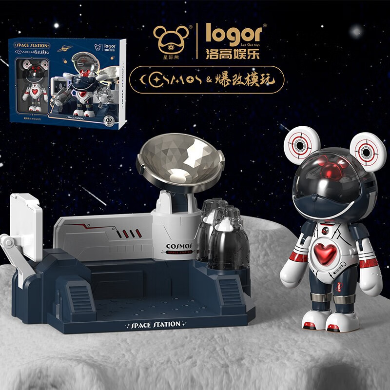 Cosmos Space Station Bear Set