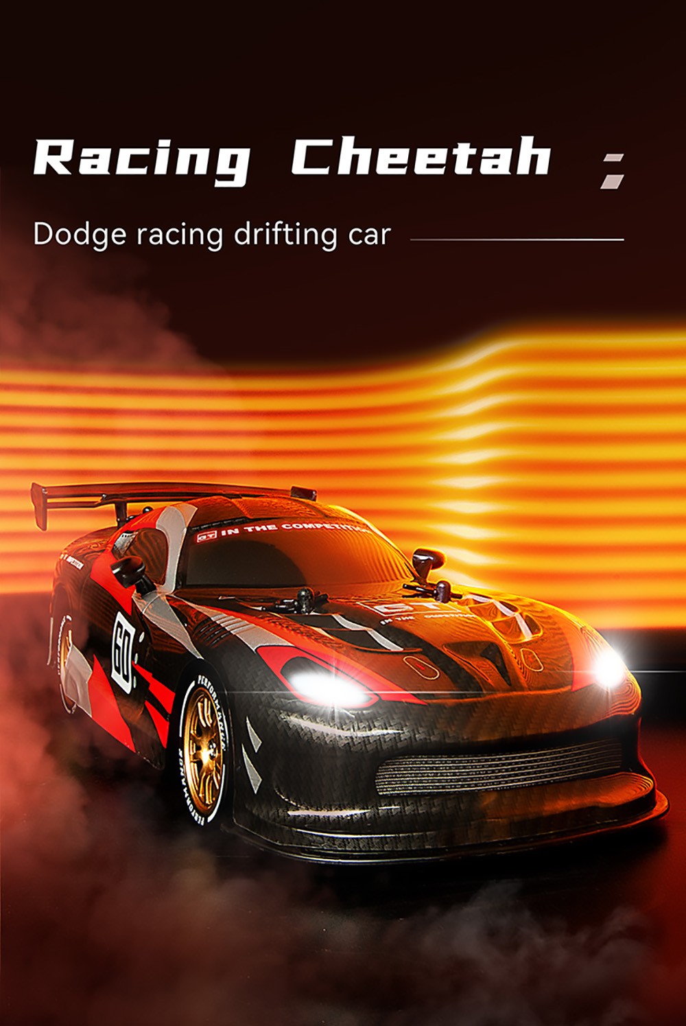 Toyster RC Speedy Cheetah 1:16 2.4G 4WD Drifting Car 1