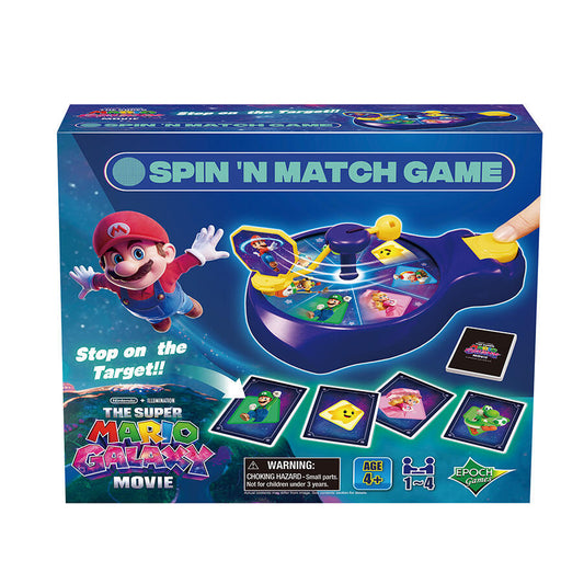 The Super Mario Galaxy Movie Spin ’N Match Game - Super Mario