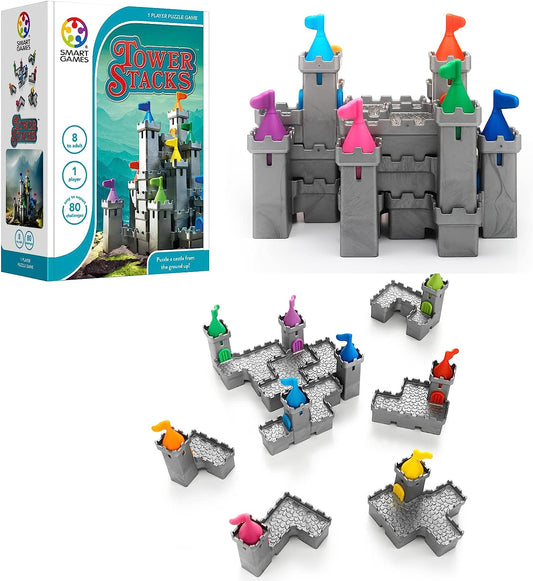 Smartgames - Tower Stacks Castle Building Game