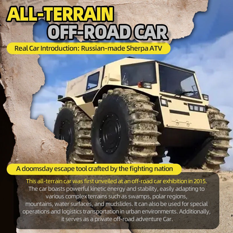 Toyster RC Amphibious Off Road 4WD 2.4G - Toyster RC