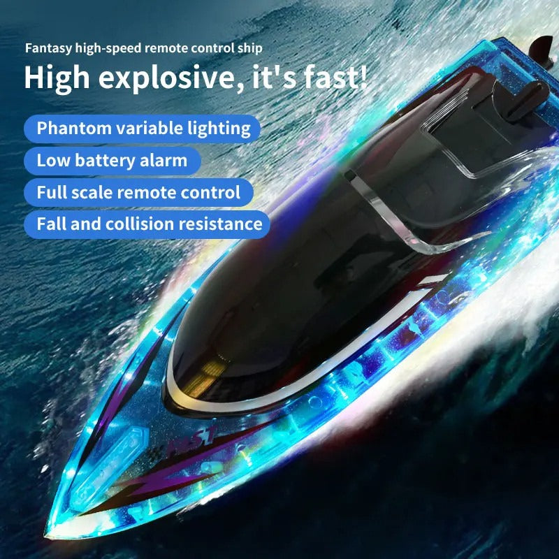 Toyster RC Phantom High Speed Boat - Toyster RC