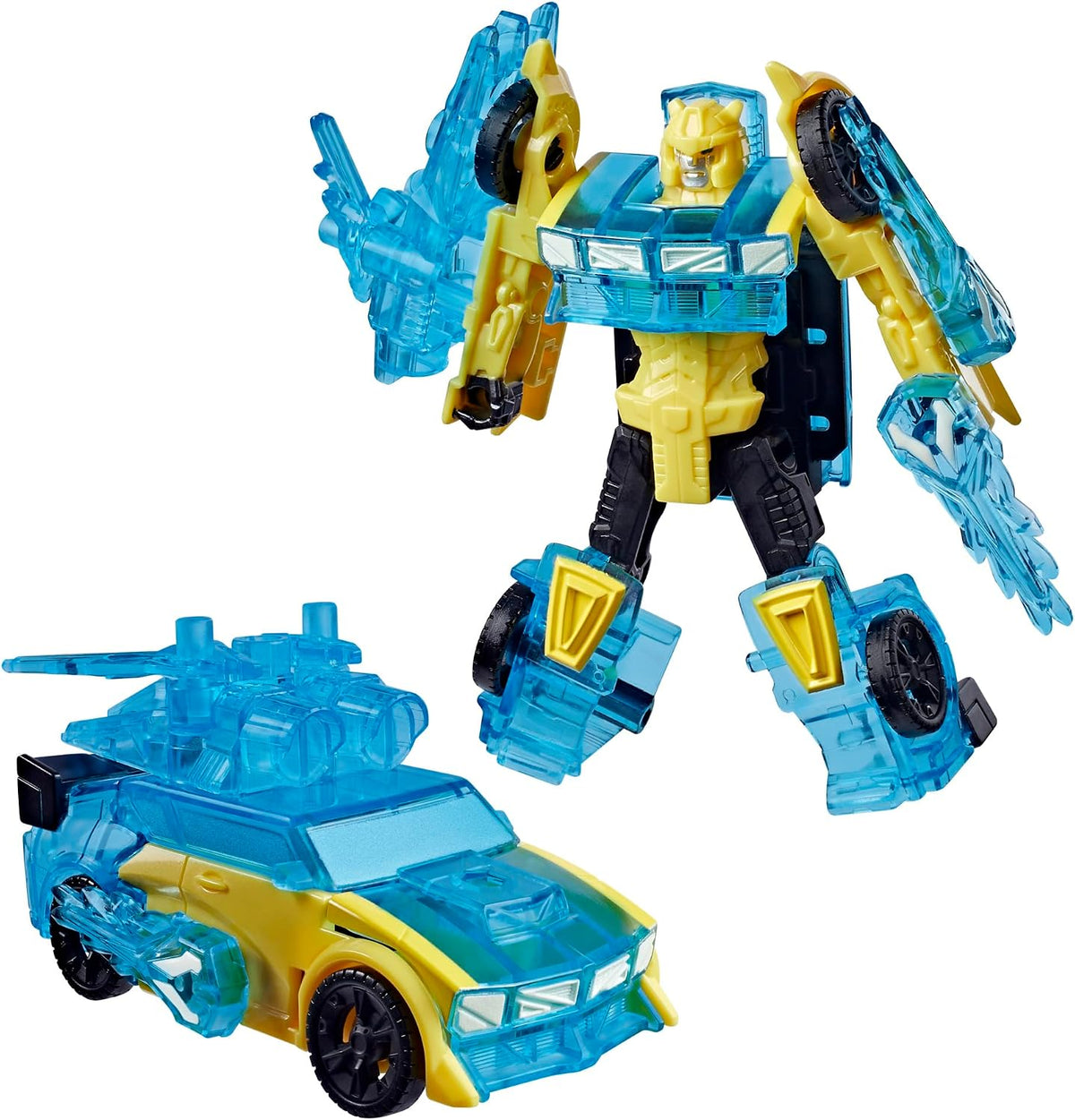 Transformers Cyberworld Armored Cyber Changers Bumblebee (U.P. $24.90)