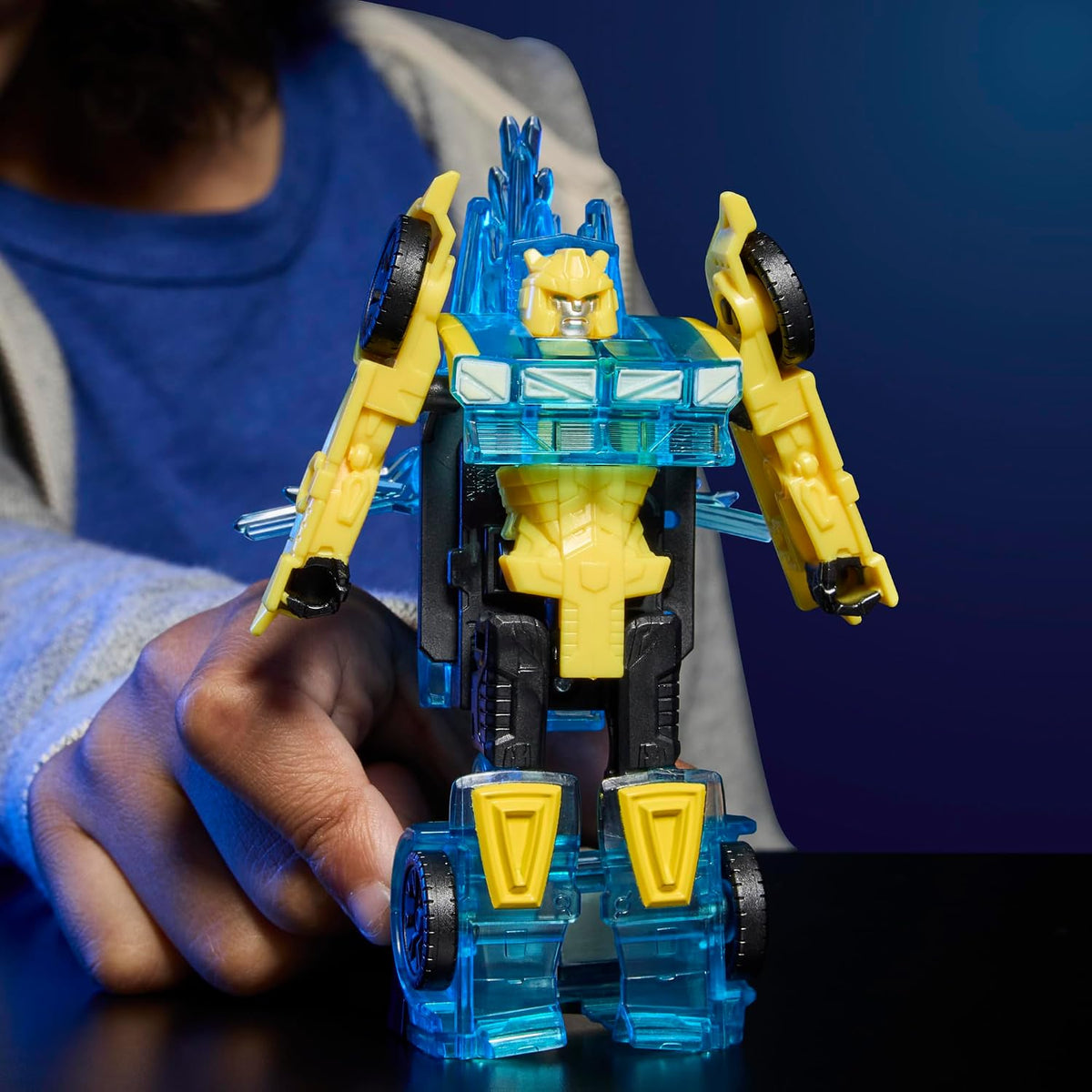 Transformers Cyberworld Armored Cyber Changers Bumblebee (U.P. $24.90)