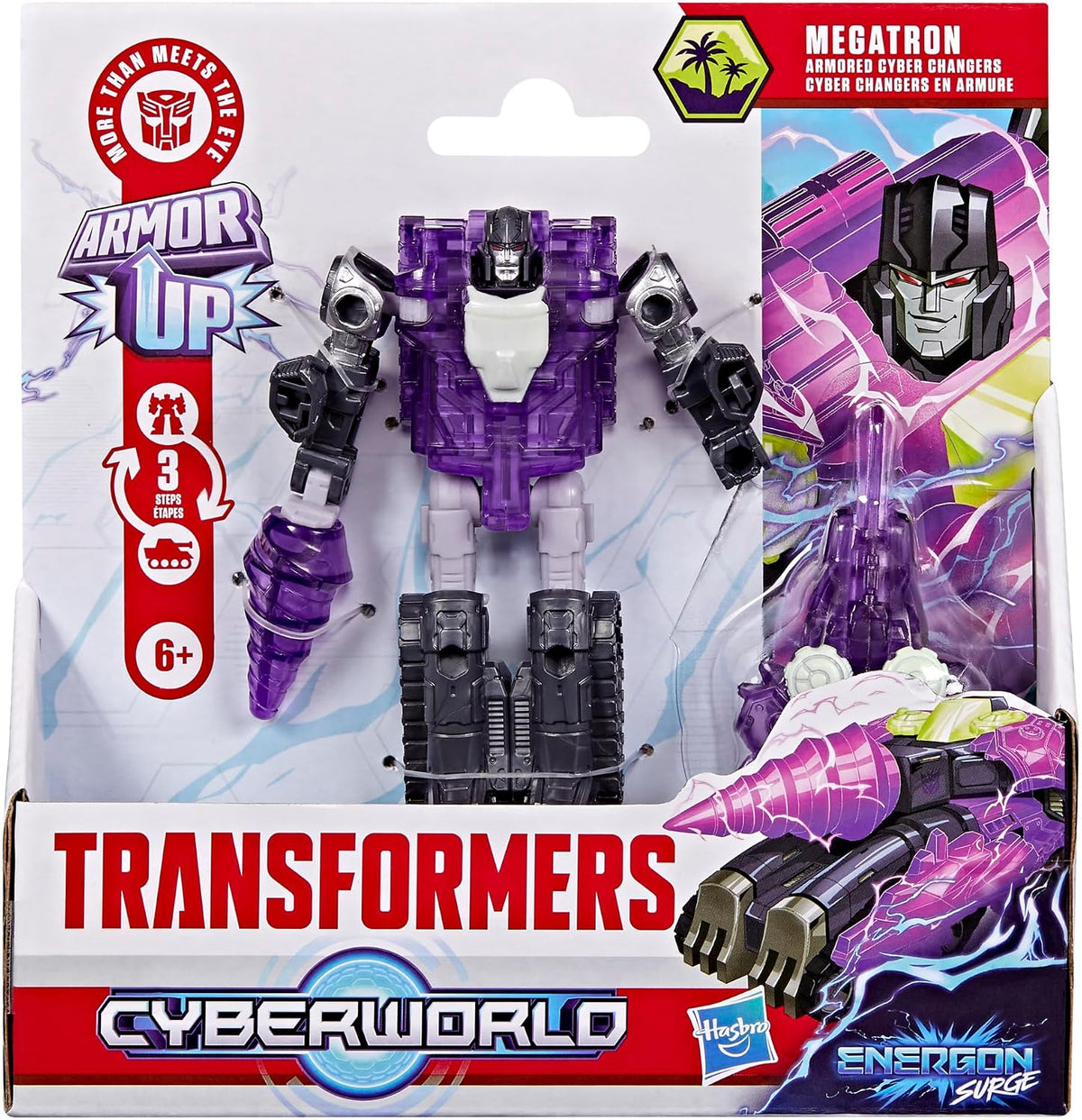 Transformers Cyberworld Armored Cyber Changers Megatron (U.P. $24.90)