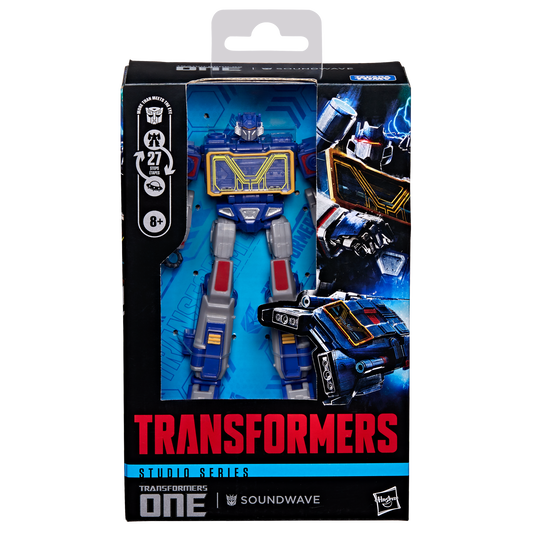 Transformers Studio Series Transformers ONE Deluxe Class Soundwave (U.P. $38.90)