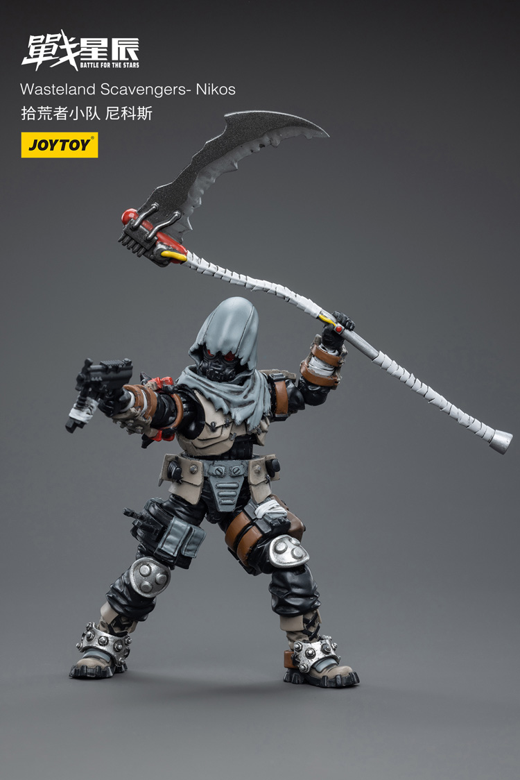 Joytoy Battle For The Stars Wasteland Scavengers - Nikos