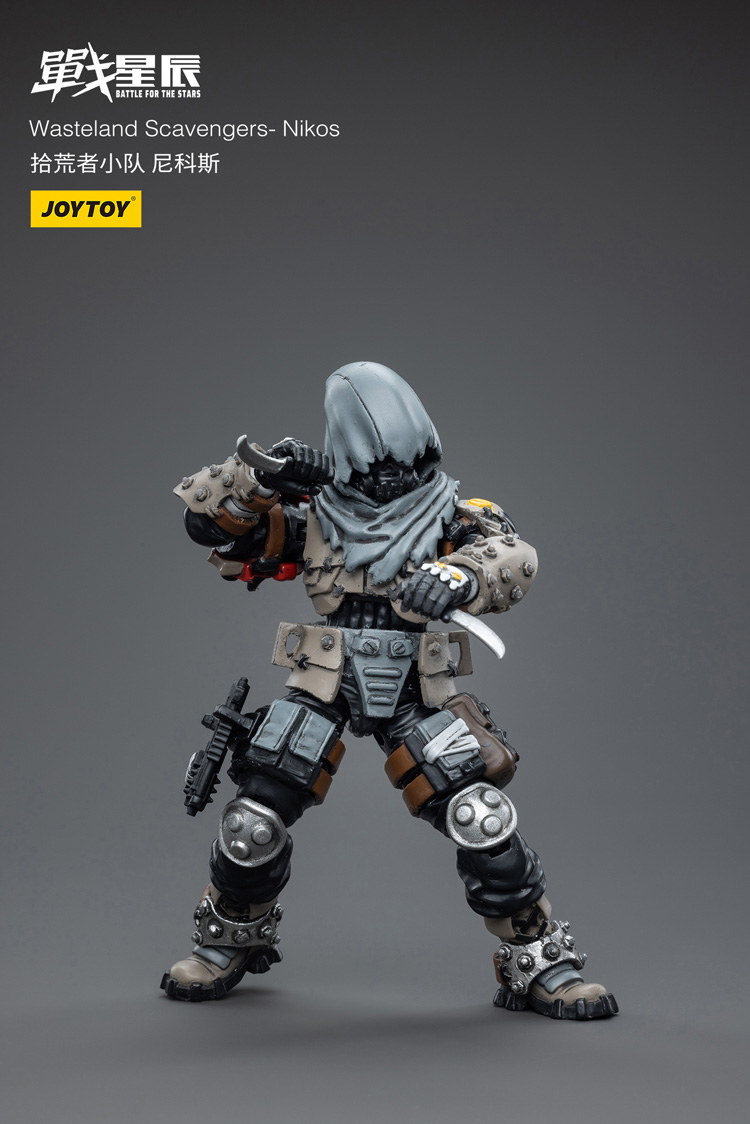 Joytoy Battle For The Stars Wasteland Scavengers - Nikos