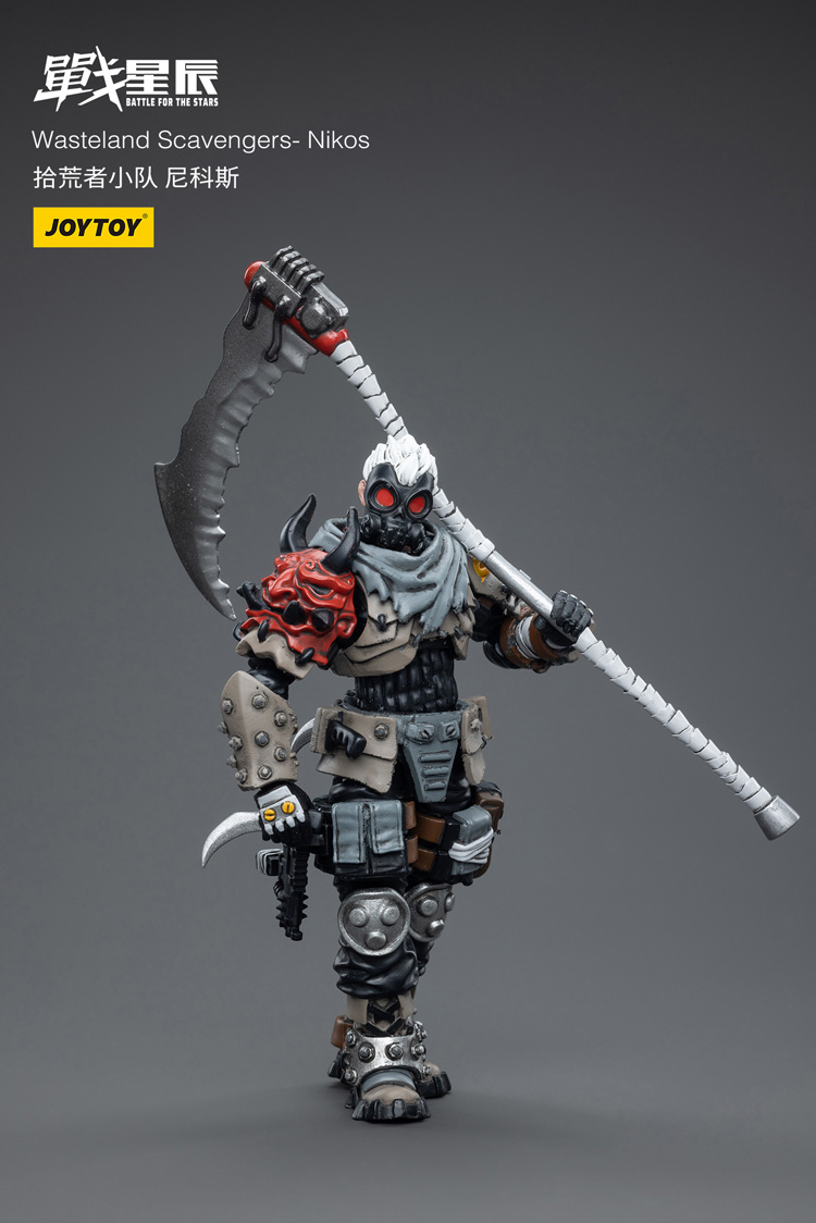 Joytoy Battle For The Stars Wasteland Scavengers - Nikos