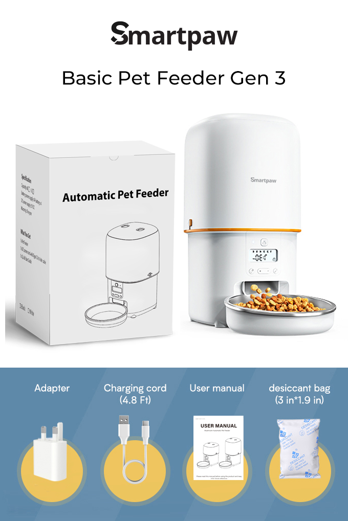 SMARTPAW Basic Pet Feeder Gen 3
