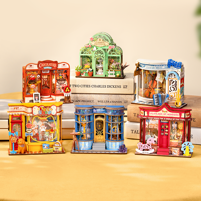 Robotime Rolife Pawfect Pet Shop DIY Miniature House