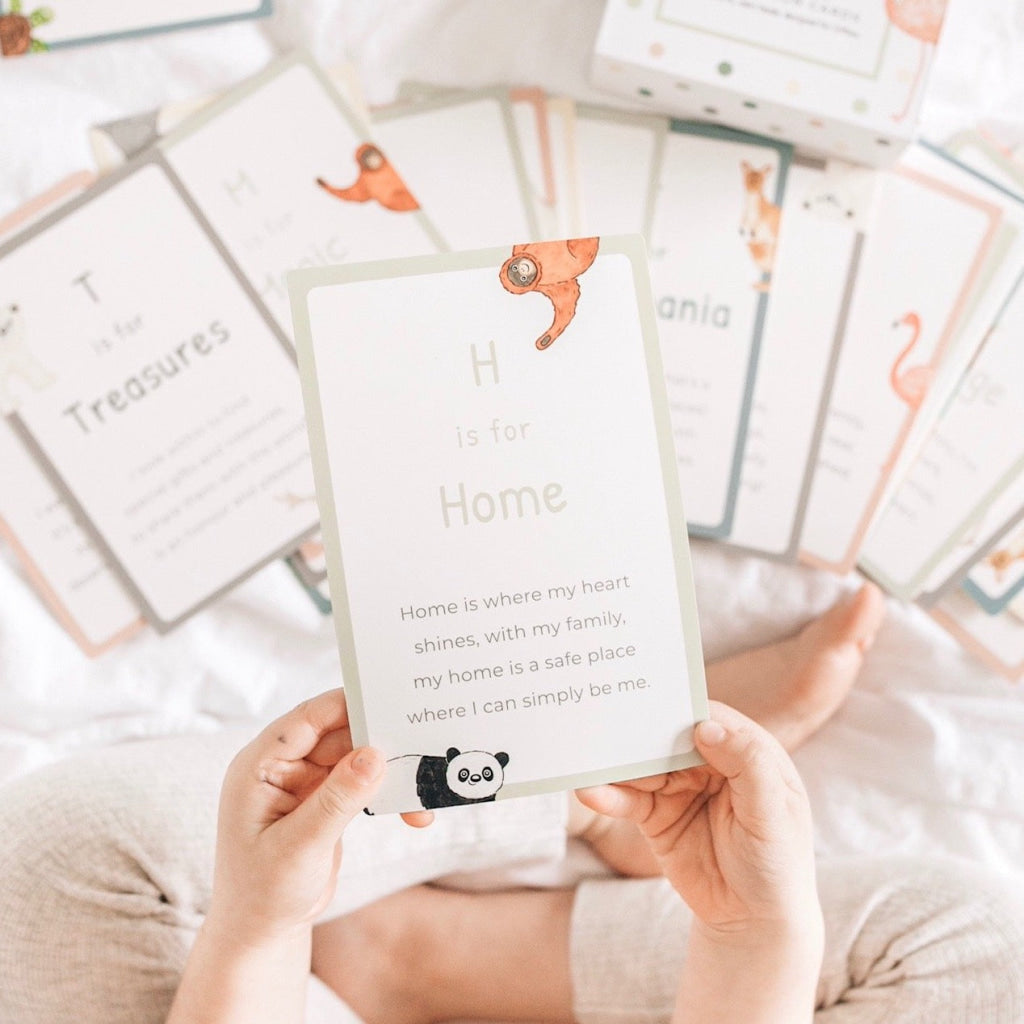 A-Z Mindful Affirmation Cards - Learning Cards
