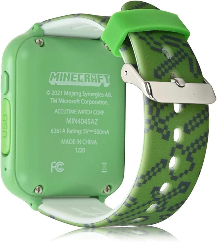 Accutime Sonic The Hedgehog Kids Smart Watch Minecraft