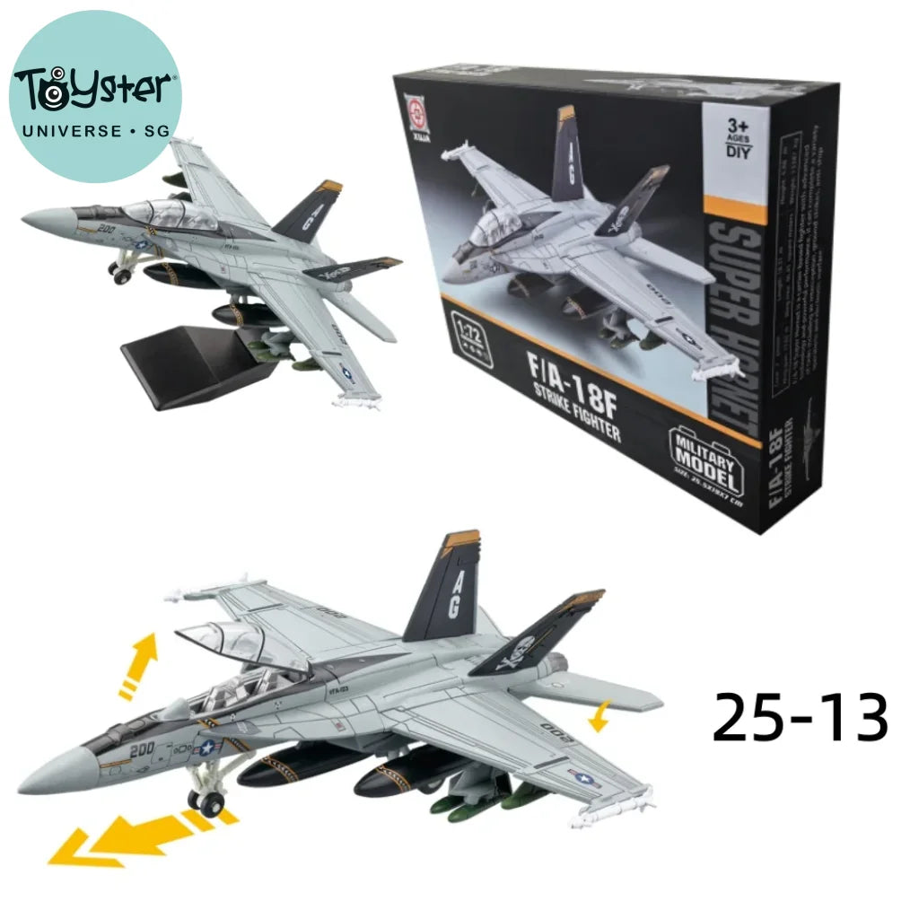 Aircraft Model Building Blocks US F-18 1:72 - NO.25-13