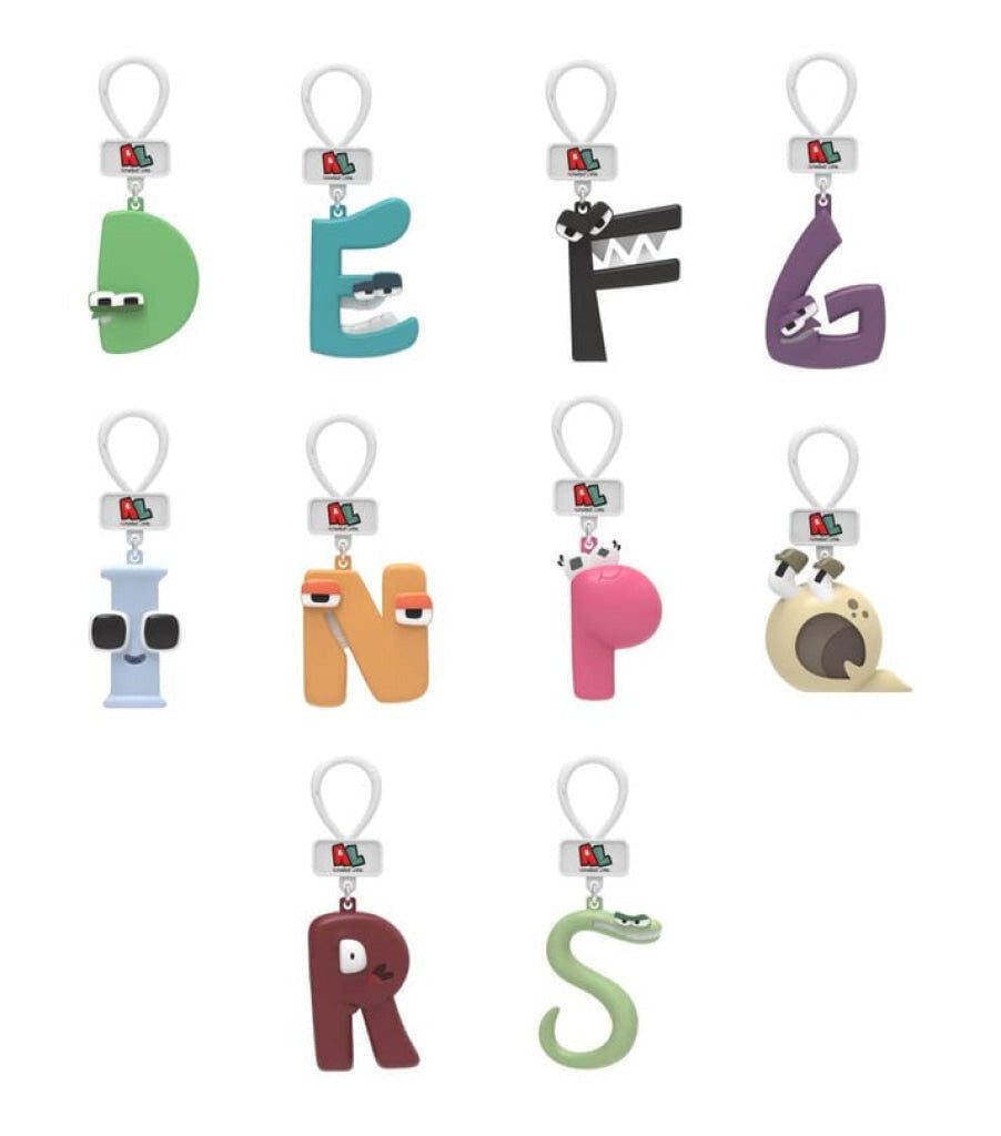 Alphabet Lore - Collector Clips Series 1 3 For $10 Blox Fruits
