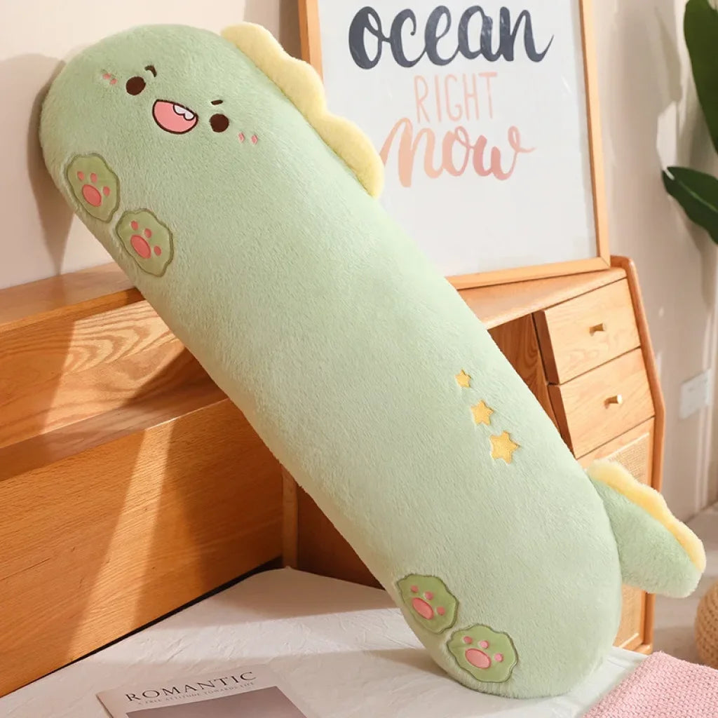 Animal Plush Long Pillow 80/100cm - 80CM dinosaur