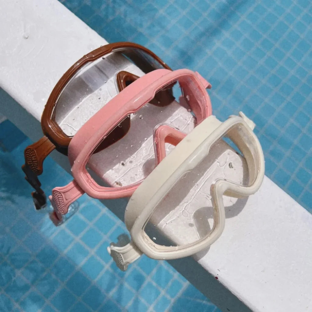 Anti Fog High-Definition Kids Large Frame Swimming Goggles
