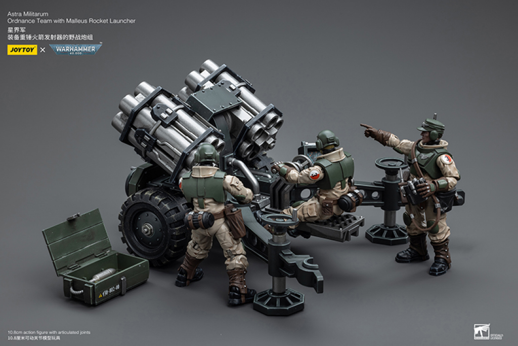 Astra Militarum Ordnance Team With Malleus Rocket Launcher Jt8841 Warhammer 40K