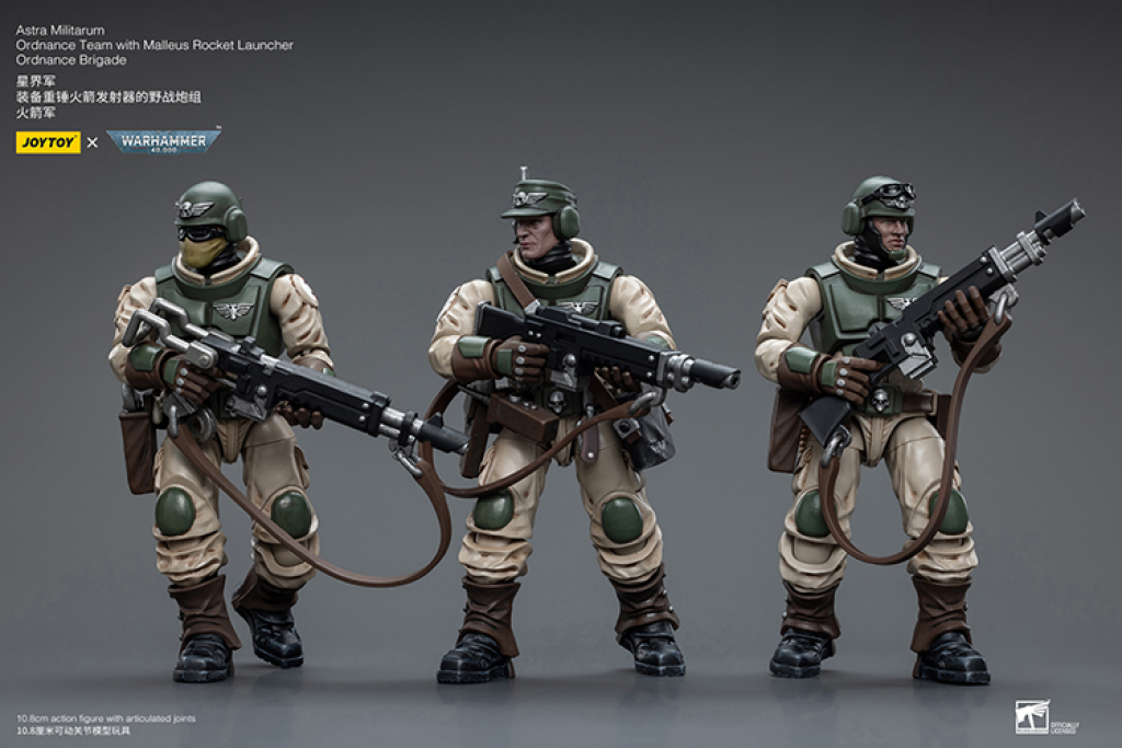 Astra Militarum Ordnance Team With Malleus Rocket Launcher Jt8841 Warhammer 40K